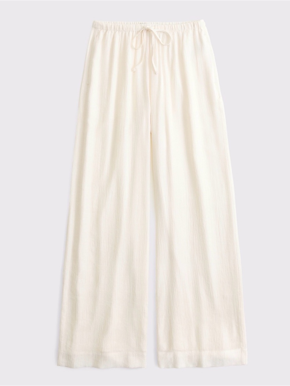 Abercrombie & Fitch Gemma Crinkle Wide Leg Pant